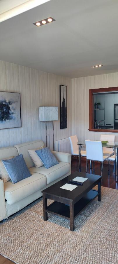 Acogedor Apartamento Con Terraza En Portonovo Kültér fotó