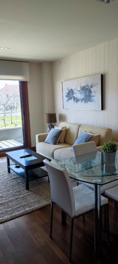 Acogedor Apartamento Con Terraza En Portonovo Kültér fotó