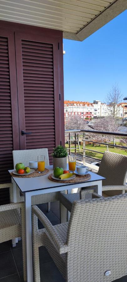 Acogedor Apartamento Con Terraza En Portonovo Kültér fotó